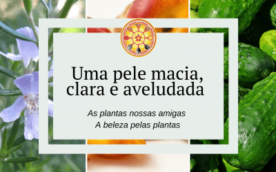 Uma pele macia, clara e aveludada – As plantas nossas amigas